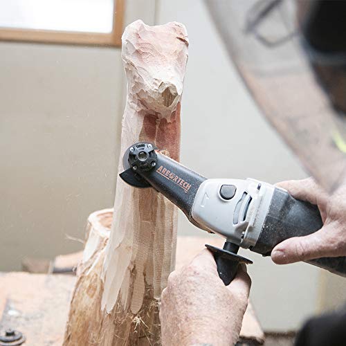 ARBORTECH Mini Carver | Ø 50 mm Winkelschleifer zur Holzbearbeitung - 6