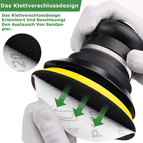 Druckluft Exzenterschleifer Poliermaschine - 5