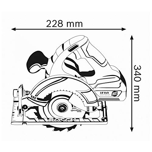 Bosch Professional GKS 18V-LI 18V System Akku Kreissäge - 3