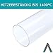 APANA Quartz Glasröhre Glas Tube Heizpilz  Länge 1120 mm Durchmesser 98 mm - 2
