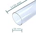 APANA Quartz Glasröhre Glas Tube Heizpilz  Länge 1120 mm Durchmesser 98 mm - 4