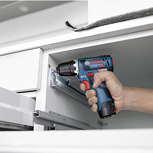 Bosch Professional 12V System Akku Starterset (GBA 2.0 Ah Akku + GBA 4.0 Ah Akku + Ladegerät GAL 12V-40, im Karton) - 6
