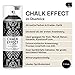 Kreidefarbe Spray schwarz Laser - 3