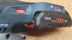 Exzenterschleifer GEX 18v-125 Test