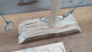 Ring und Hook Toss Spiel