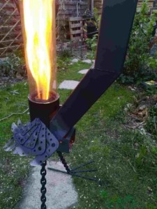 Feuerrohr Feuervogel