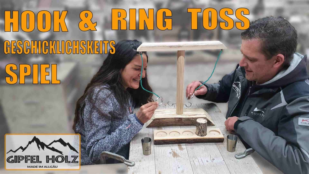 Ring und Hook Toss Spiel