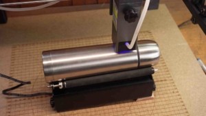 Edelstahl mit Diodenlaser gravieren markieren