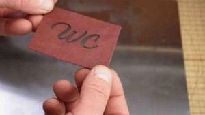 Leder schneiden mit Laser