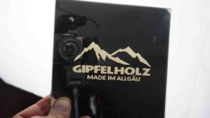 Laser Gravur auf Spiegel Atomstack x20 Pro mit Diodenlaser