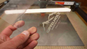 Ortur Laser Master 3 Glas mit Laser gravieren - Laser Master 3