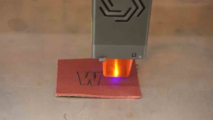 Ortur Laser Master 3 Echtleder mit dem Laser schneiden