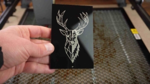 Acryl Glas Plexiglas gravieren