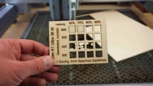 Schnitttest Diodenlaser Downlaod