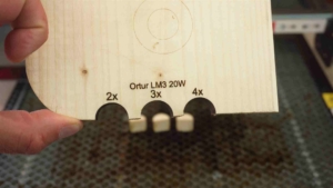 Holz mit dem diodenlaser richtig schneiden