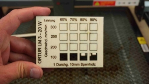 Ortur Laser Master 3 20 Watt Test