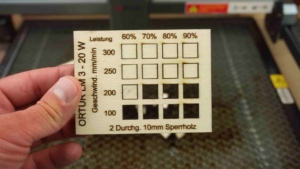 Diodenlaser Schnitttest kostenloser Download