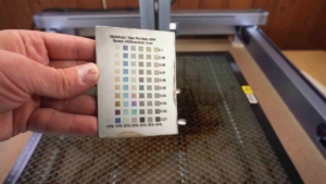 Mit dem Diodenlaser farbig lasern