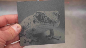 wie graviere ich Bilder auf Schiefer mit dem Diodenlaser?