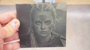 Schiefer Bilder lasern Anleitung beschreibung