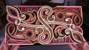 Xtool p2 desktop laser test