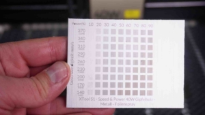 Alu und Metall mit einem Diodenlaser markieren gravieren