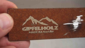 Faser Laser TEst Gipfelholz