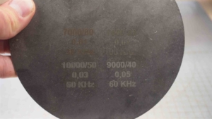 stahl gravur Faser Laser Test