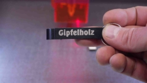 mit diodenlaser Alu gravieren