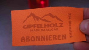 Atomstack x24 Leder Gravur test