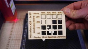 Diodenlaser Test Atomstack X24