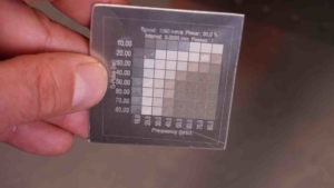 Mopa laser 80 Watt test Werte