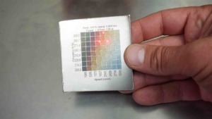 edelstahl farbig Mopa Laser 80W