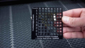 Atomstack Hurricane CO2 Desktop 55W Laser Test