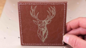 leder kunstleder gravur uv laser xtool